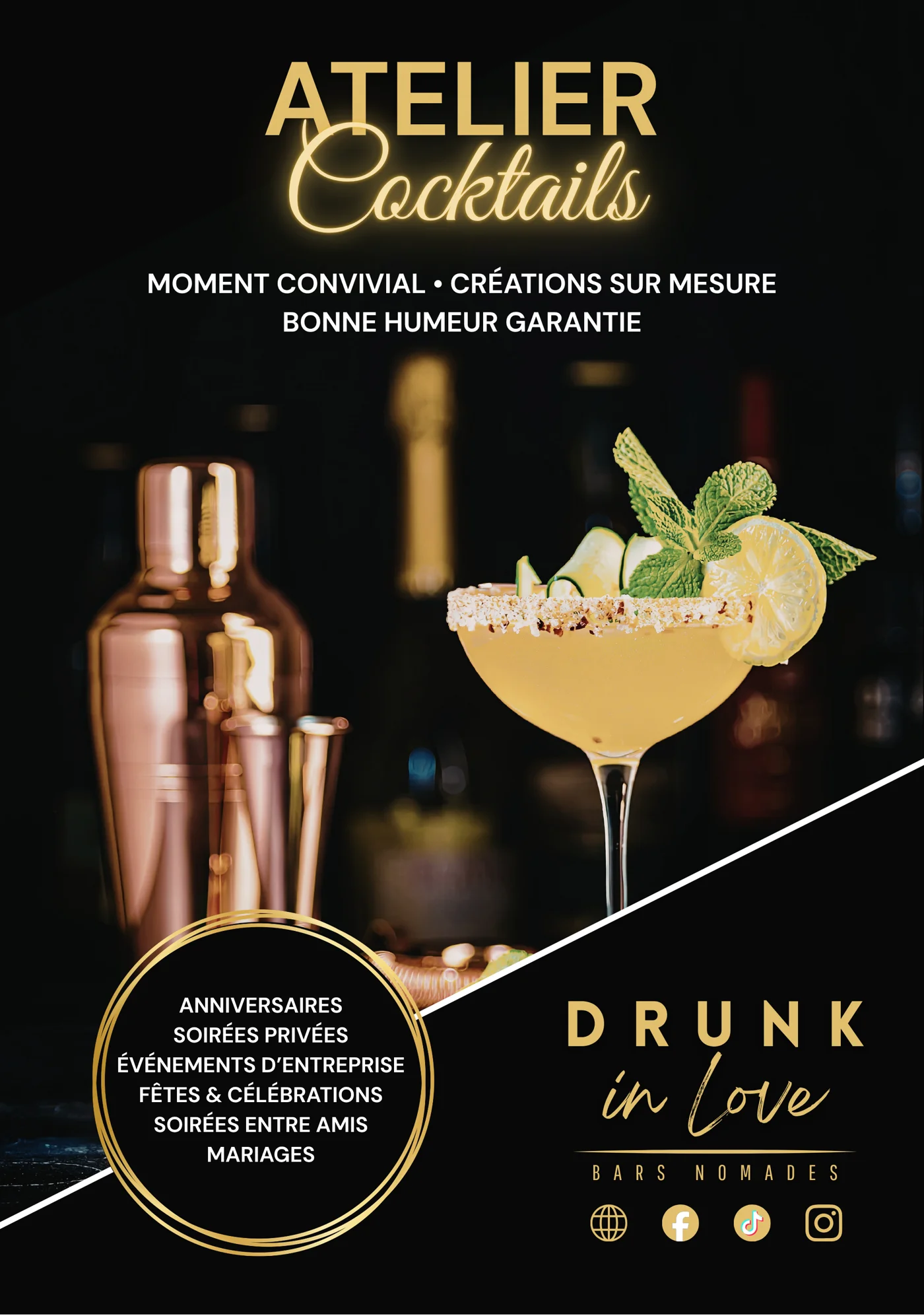 L'atelier cocktails